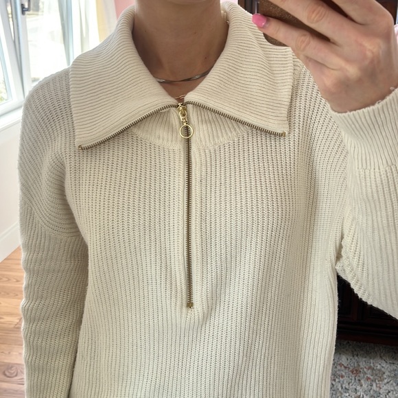 Talbots collar half zip sweater size 1x - Picture 5 of 13